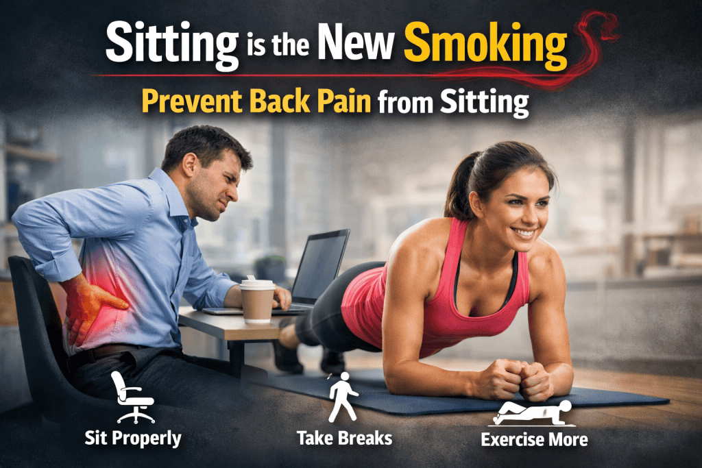 prevent back pain from sitting