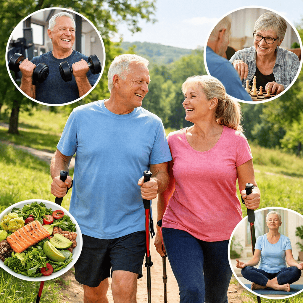 Healthy Aging After 50 exercise and active lifestyle