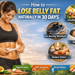 How to Lose Belly Fat Naturally in 30 Days (Proven Tips)