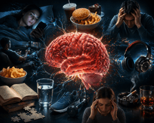 Modern habits weighing on the mind