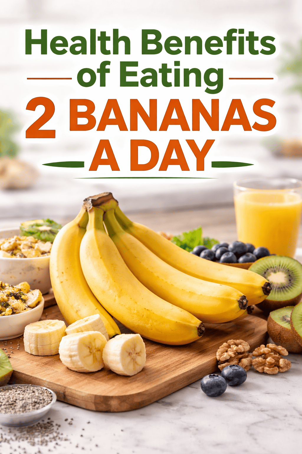 Health Benefits of Eating 2 Bananas a Day
